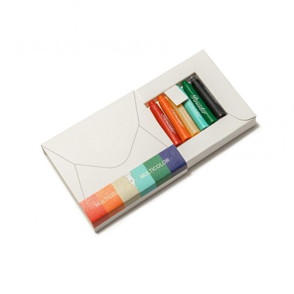 Scatola 6 Cartucce Multicolore Per Stilografica Marca Pineider - Package Of 6 Cartridges Boxes (Multicolor)
