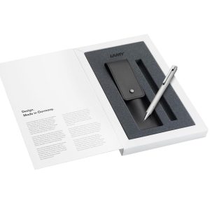 Lamy Set Penna a Sfera Econ 240 e Custodia in Vera Pelle
