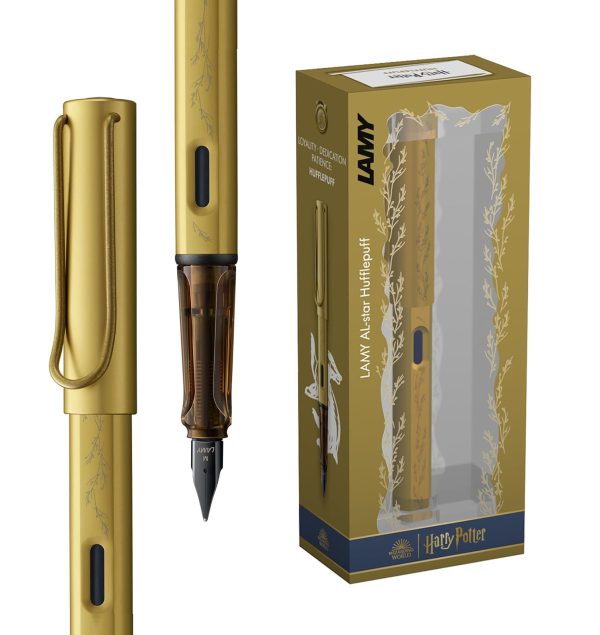 Lamy Al-Star Harry Potter Hufflepuff Tassorossi- Stilografica Edizione Speciale con Pennino Tratto M