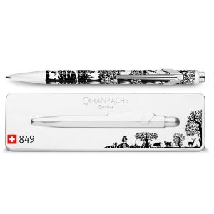 Caran D'Ache Penna a Sfera 849™ Découpage Con Astuccio Slim