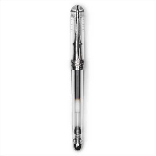 Penna Roller – Pineider Avatar UR Demo Clear Metal in Confezione Regalo - immagine 2