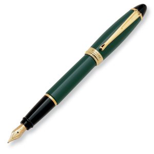 Penna Stilografica Aurora Ipsilon Verde Pennino Medio - Scatola Regalo