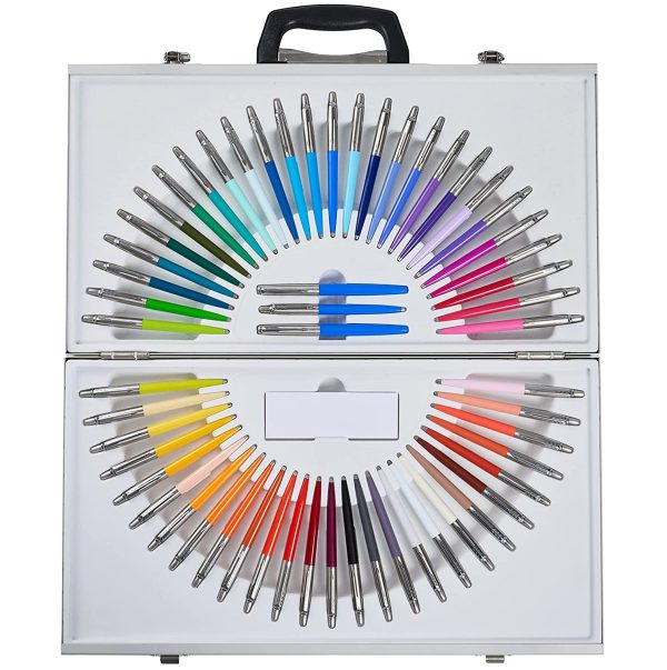 Parker Jotter Originals Valigetta Kit 54 Jotter Original in Colori Assortiti e Inediti