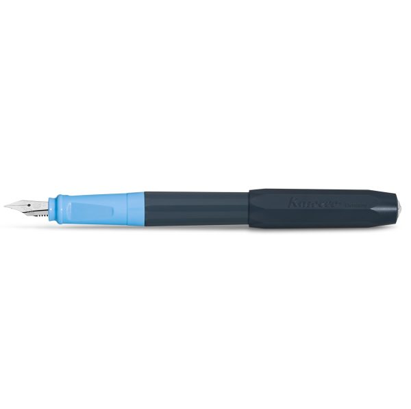 Kaweco Perkeo Penna stilografica per Calligrafia blu I Premium con 3 cartucce e 3 pennini: 1,1 mm, 1,5 mm, 1,9 mm. - immagine 4