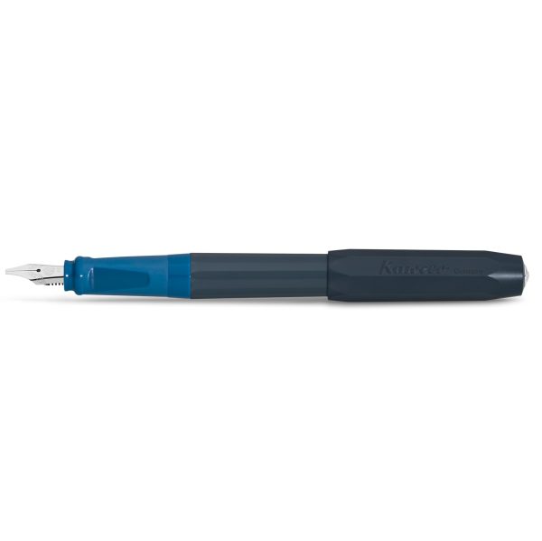 Kaweco Perkeo Penna stilografica per Calligrafia blu I Premium con 3 cartucce e 3 pennini: 1,1 mm, 1,5 mm, 1,9 mm. - immagine 5