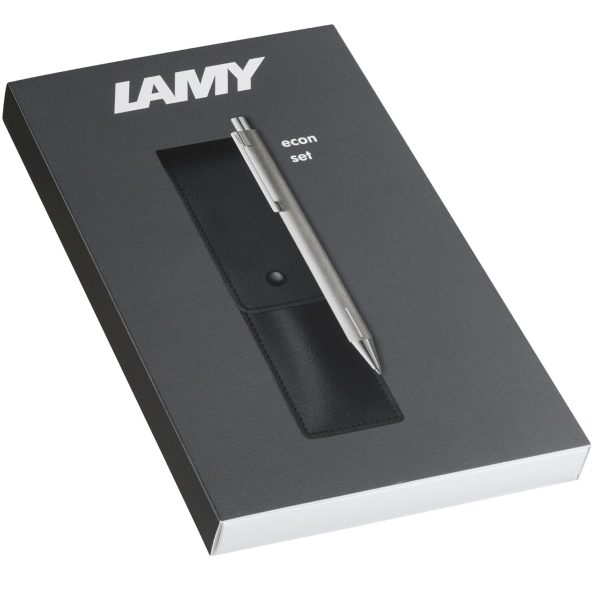 Lamy Set Penna a Sfera Econ 240 e Custodia in Vera Pelle - immagine 3