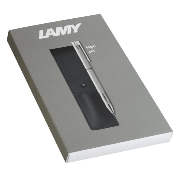 Lamy Set Logo Twin, Penna Multifunzione e Custodia in Vera Pelle - immagine 5