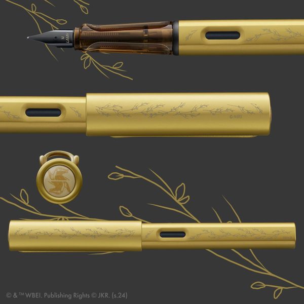 Lamy Al-Star Harry Potter Hufflepuff Tassorossi- Stilografica Edizione Speciale con Pennino Tratto M - immagine 2