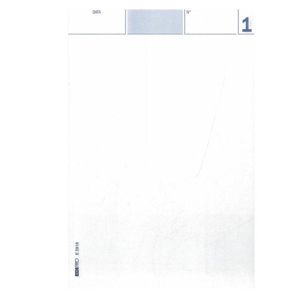Blocco Comande a 3 Copie 25 fogli x 3 Autoricalcanti Ediprò E5916 - immagine 2