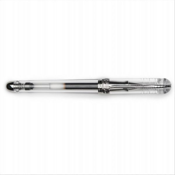 Penna Roller – Pineider Avatar UR Demo Clear Metal in Confezione Regalo - immagine 6