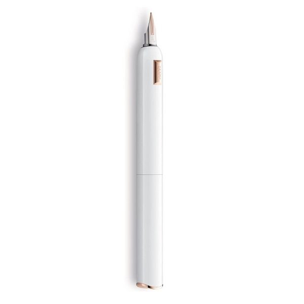 Penna Stilografica, Lamy Dialog con Pennino Oro Rosa 14kt. rientrante e Custodia in Pelle - immagine 7