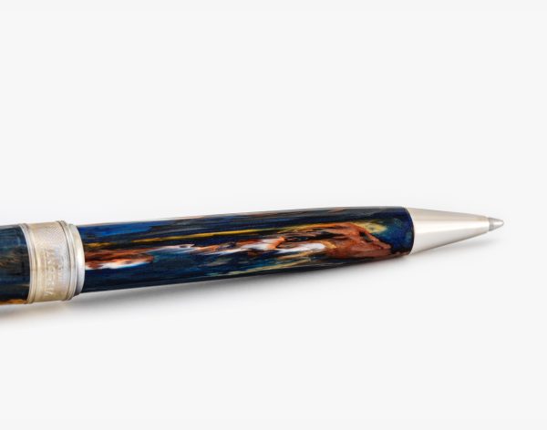 Penna a Sfera, VISCONTI Van Gogh Starry Night Resina Blu-Giallo - immagine 2