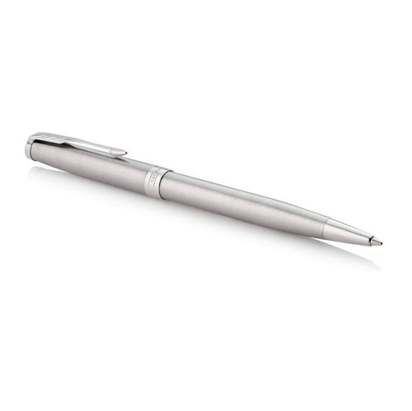 Parker Sonnet Penna a Sfera, Acciaio con Finiture in Palladio e Confezione Regalo - immagine 2