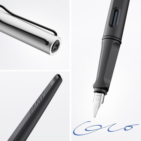 Lamy Set Penna calligrafica Joy Al Black con 3 Gruppi Pennini Diversi (1,1/1,5/1,9 mm) - immagine 3