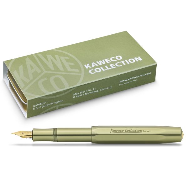 Kaweco COLLECTION Penna Stilografica in Alluminio Colore Olivine Limited Edition