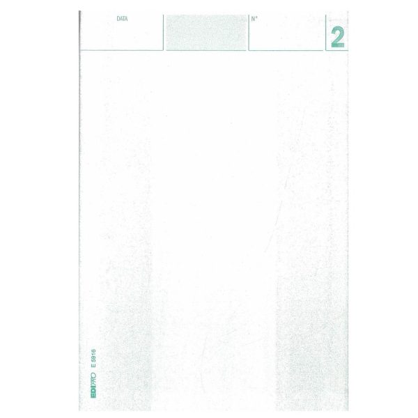 Blocco Comande a 3 Copie 25 fogli x 3 Autoricalcanti Ediprò E5916 - immagine 3