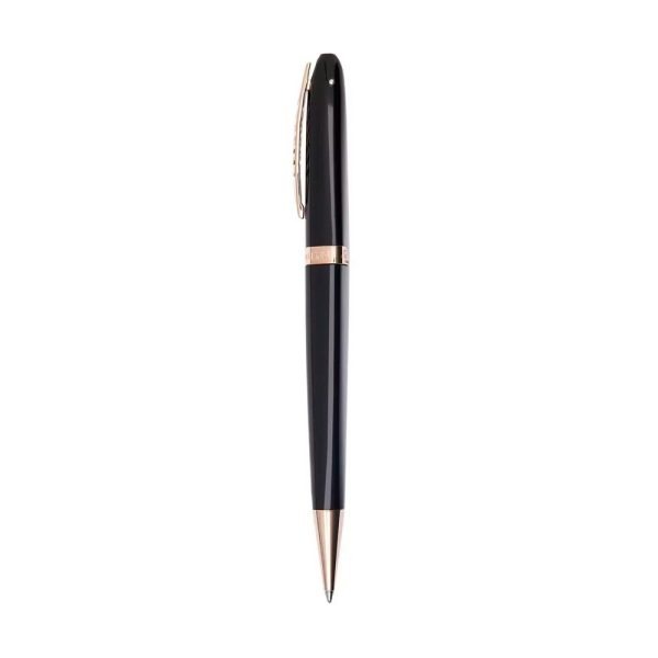 Penna a Sfera Pineider"Tempi Moderni"Black-Rose Gold in Confezione Regalo - immagine 2