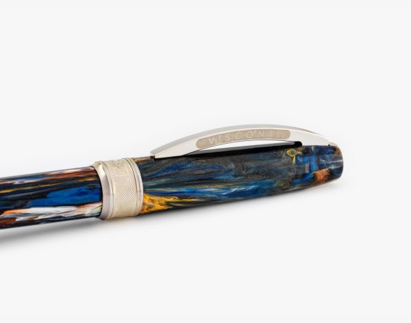 Penna a Sfera, VISCONTI Van Gogh Starry Night Resina Blu-Giallo - immagine 4