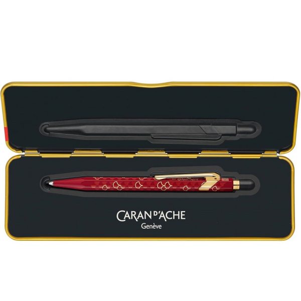 Caran D'Ache Penna a Sfera Red Dragon Bordeaux 849 - immagine 3