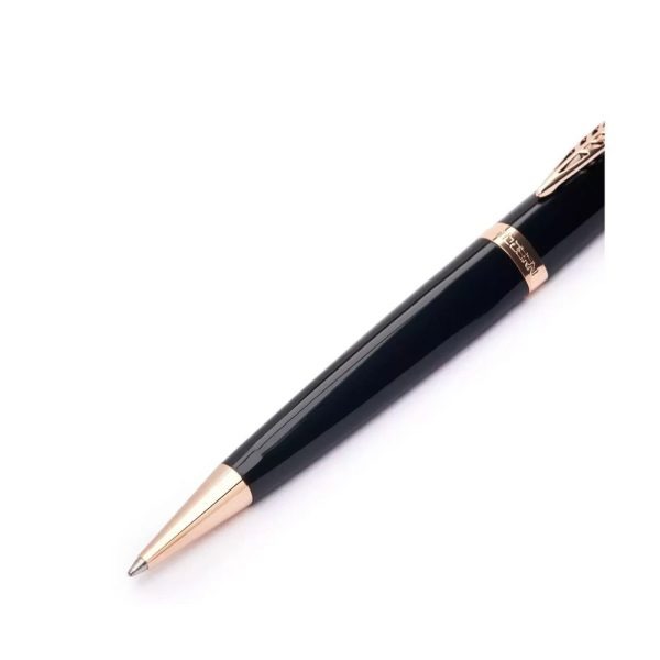Penna a Sfera Pineider"Tempi Moderni"Black-Rose Gold in Confezione Regalo - immagine 3