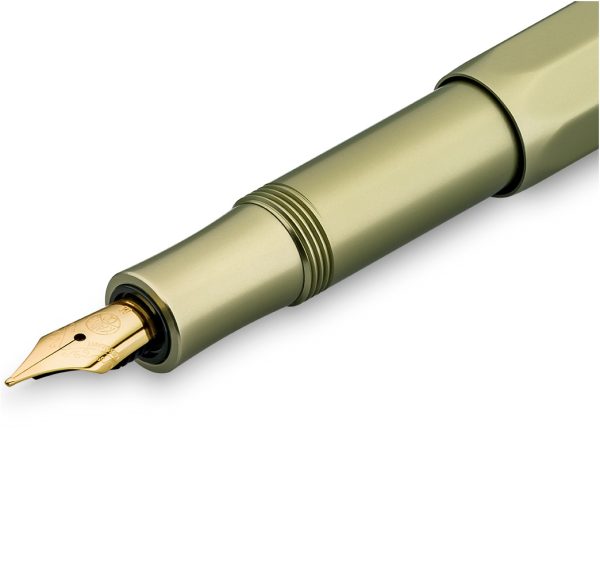 Kaweco COLLECTION Penna Stilografica in Alluminio Colore Olivine Limited Edition - immagine 4
