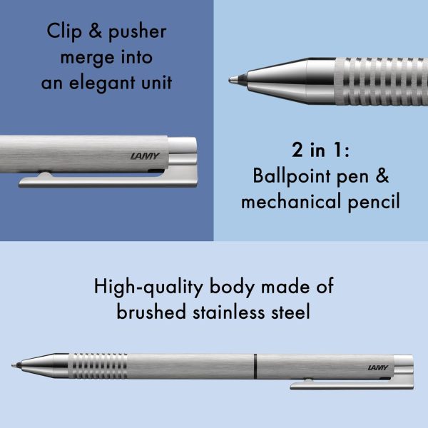 Lamy Set Logo Twin, Penna Multifunzione e Custodia in Vera Pelle - immagine 3