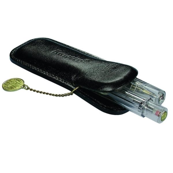 Kaweco - Astuccio Classico in Pelle per 1/2 Penne Della Linea Sport Colore Nero - immagine 2