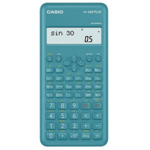 Calcolatrice Scientifica Casio fx-220 PLUS 2nd Edition 181 Funzioni Azzurra
