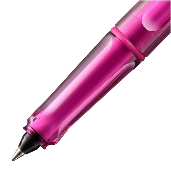 Penna Roller (Sferografica) Cancellabile Lamy "Balloon 311" Trasparente Con Clip in Tinta Coordinata - immagine 2