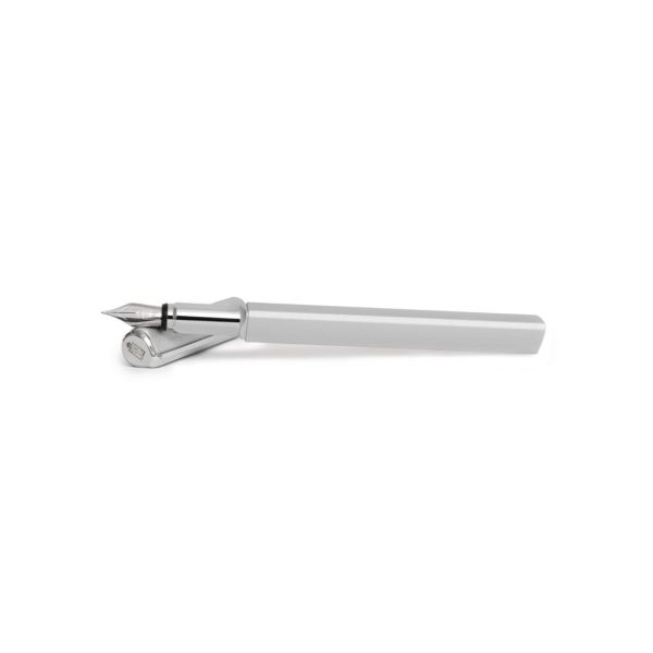 Penna Stilografica-Fountain Pininfarina Silver PF One Pennino Medio - immagine 7