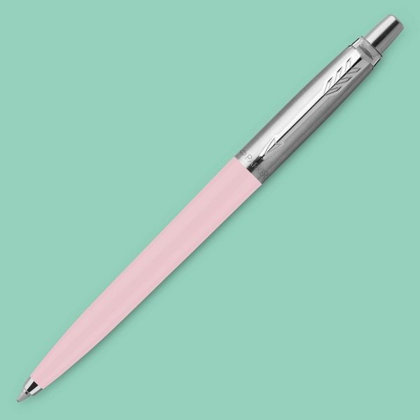 Set da 3 Parker Jotter Originals Pastel Blu Giallo Rosa Tratto Medio Blu - immagine 5