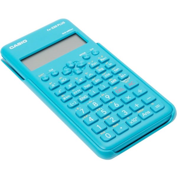 Calcolatrice Scientifica Casio fx-220 PLUS 2nd Edition 181 Funzioni Azzurra - immagine 2