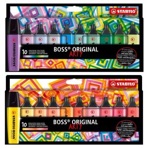 Stabilo Evidenziatore Boss Original - Arty - Astuccio 10 Colori Assortiti