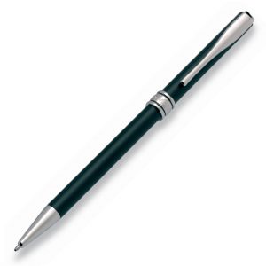 Penna a Sfera Aurora Magellano in Epoxi Nero con Finiture Cromate