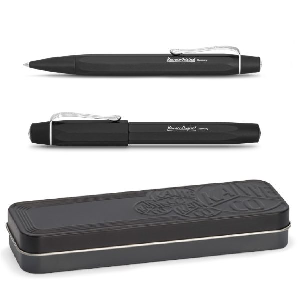 Kaweco Penna "Original" in Alluminio Massiccio Black Chrome