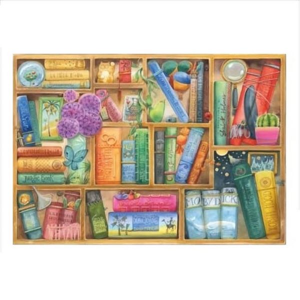 Puzzle a Taglio Invisibile Goccioline - Disegnata 1080 Pezzi 48,5 x 68,5 Centimetri