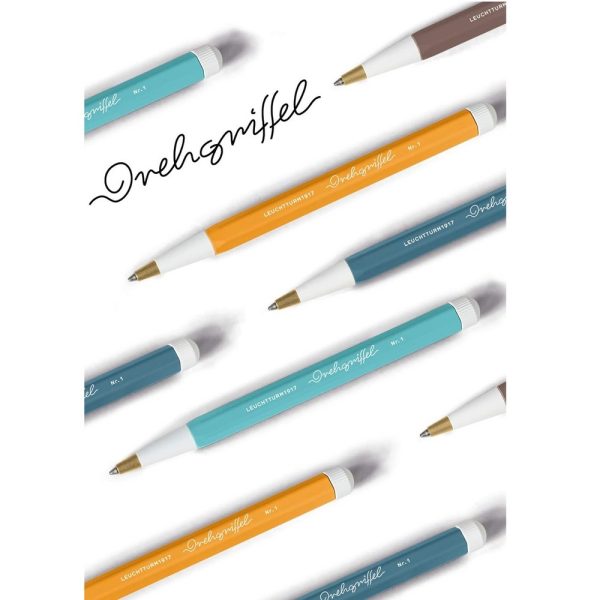 Leuchtturm1917 Drehgriffel Nr. 1, Penna a Sfera con Refill Blu Royal
