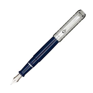 Stilografica Aurora Talentum Dedalo Blu Cappuccio Cromato Limited Edition