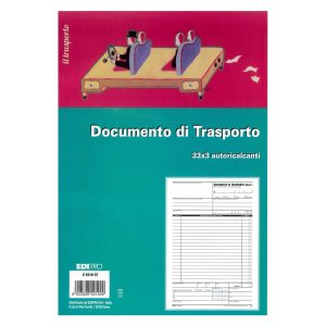 Blocco Documento di Trasporto - DDT E5219CT A4 33x3