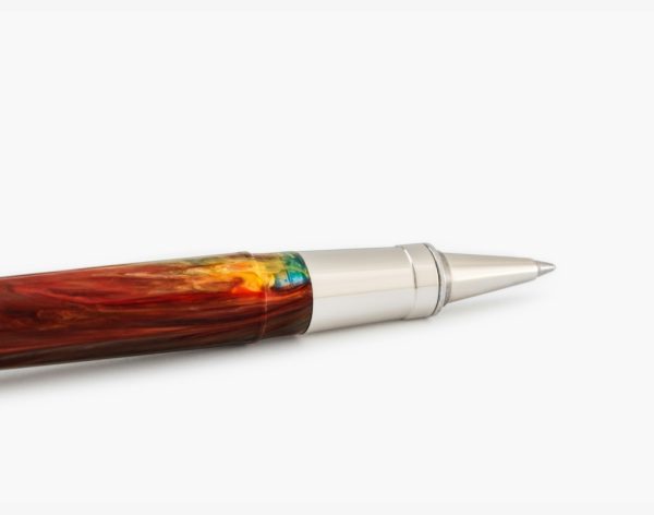 Penna Roller, VISCONTI Van Gogh "Red Vineyard" Resina Rossa Cangiante - immagine 2