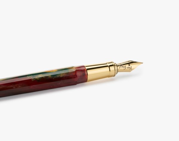 Visconti Van Gogh-Penna Stilografica Edizione Speciale Flowering Plum Orchard Tratto Medio - immagine 2
