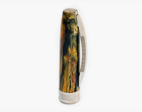 Penna Roller, Visconti Van Gogh "Café Terrace" Resina Verde Cangiante - immagine 4