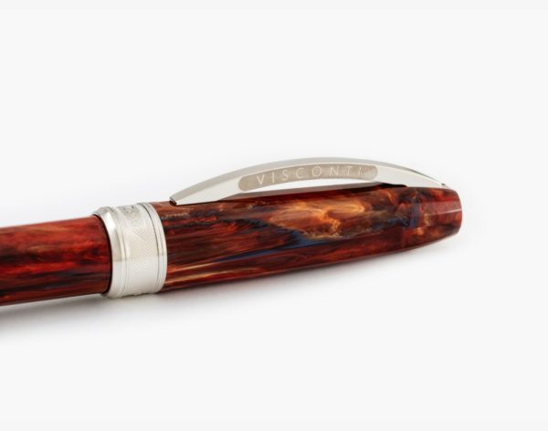 Penna Roller, VISCONTI Van Gogh "Red Vineyard" Resina Rossa Cangiante - immagine 6