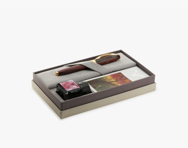 Visconti Van Gogh-Penna Stilografica Edizione Speciale Flowering Plum Orchard Tratto Medio - immagine 3