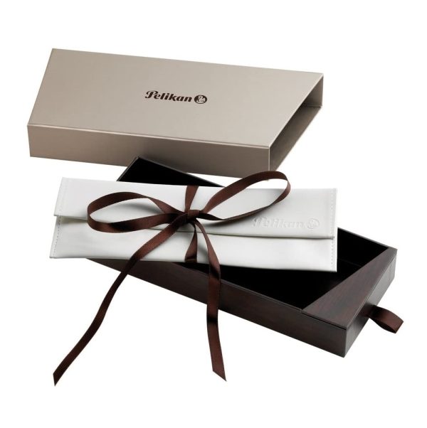 Pelikan K200 Penna a sfera Classic 200, Verde Marmorizzato in Scatola Regalo - immagine 2