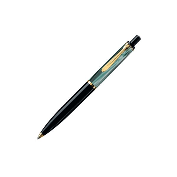 Pelikan K200 Penna a sfera Classic 200, Verde Marmorizzato in Scatola Regalo