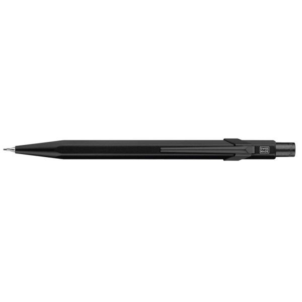 Caran D'Ache Mechanical Pencil 0,7mm 844 Black con Scatola Regalo - immagine 2