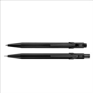 Caran d'Ache Set Penna a Sfera + Portamine 0,5mm. Black Edition Code