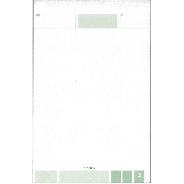 Blocco Comande da 25 Fogli x 3 Copie Autoricalcanti Data Ufficio DU161880000 - immagine 3