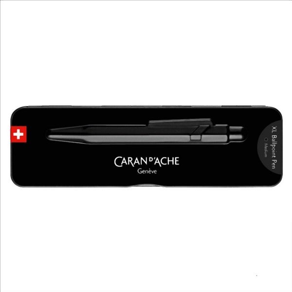 Caran D'Ache Penna a Sfera  849™ XL Black Code con Scatola Regalo - immagine 4